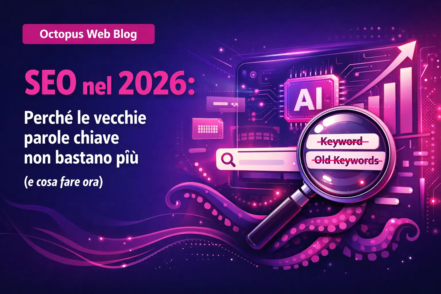 SEO nel 2026: Perché le vecchie parole chiave non bastano più (e cosa fare ora)
